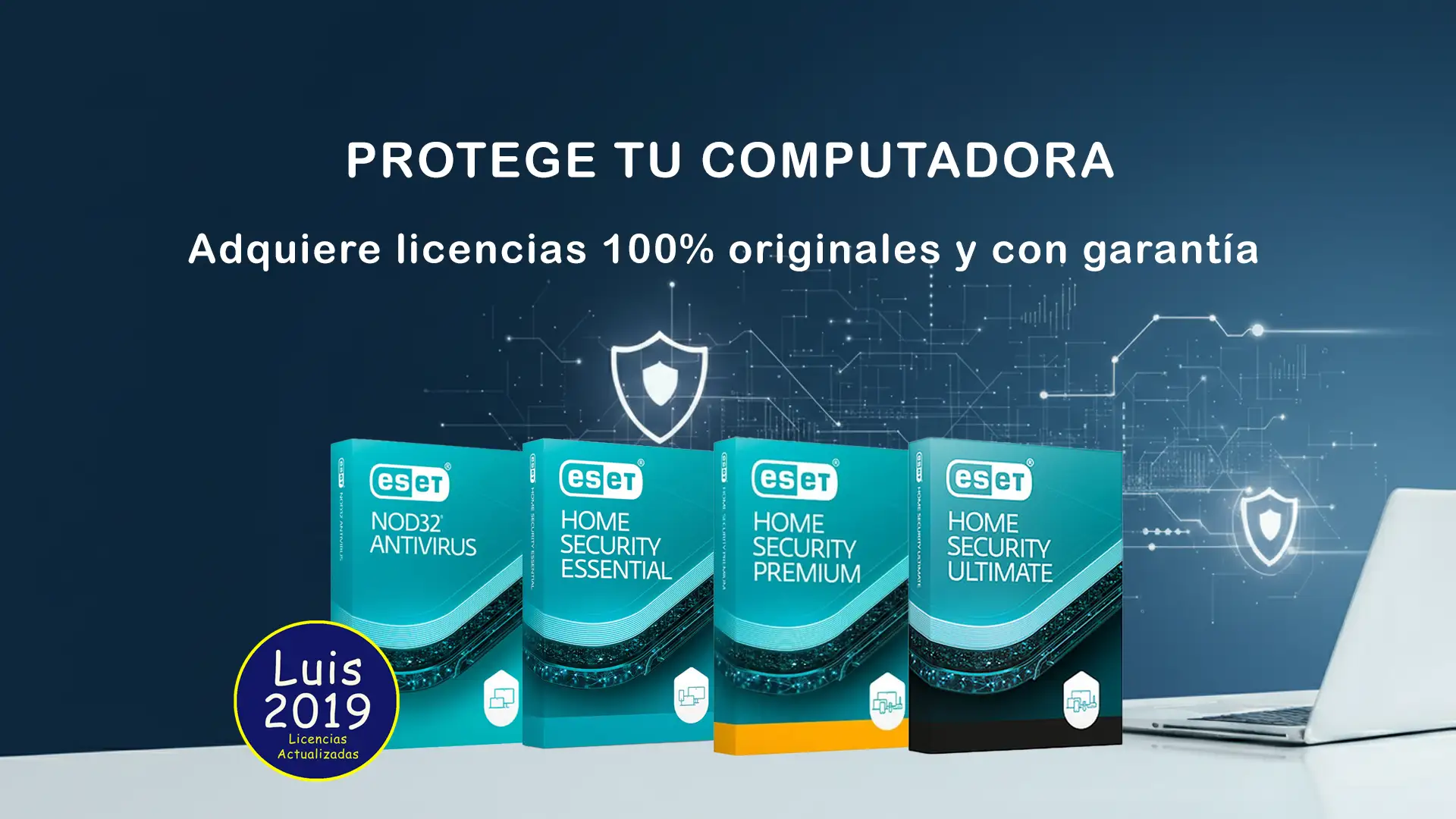 Portada de productos ESET